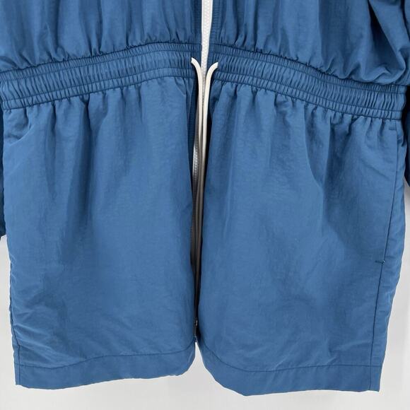 NIKE Pink Blue White Icon Clash Track Windbreaker Jacket Women’s Size Medium - Picture 6 of 11